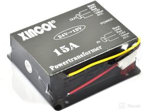 img 3 attached to Efficient XINCOL 15A 180W Truck Car Power Supply: DC 24V to 12V Buck Converter with Full Protections, Memory Line & Inline Fuse