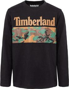 img 1 attached to Timberland Sleeve Graphic T Shirt Medium Boys' Clothing ~ Tops, Tees & Shirts