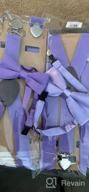 картинка 1 прикреплена к отзыву WDSKY Мужские подтяжки и галстук-бабочка с сердечными клипсами - идеально для свадеб от Gerard Hudson