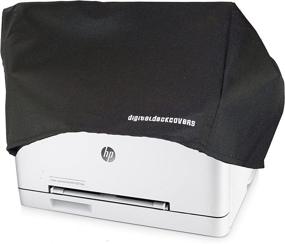 img 4 attached to 🖨️ Premium Antistatic Printer Dust Cover for HP Color Laserjet Pro MFP Printers - Water Resistant & Heavy Duty Black Fabric