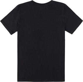 img 3 attached to Champion Scarlet Boys' Clothing: Vertical Logo Print T Shirt – Tops, Tees & Shirts