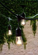 enhance your outdoor ambience with bulbrite string15/e26-s14kt incandescent string lights: perfect for garden, patio, wedding, party, holiday, lawn, and landscape логотип
