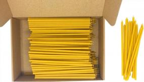 img 3 attached to 300 All Natural Décor 100% Pure Beeswax Taper Candles – Bulk, Tall (8 In), Unscented, Dripless, Smokeless, Slow Burning, Non Toxic, Honey Scent - For Home, Dinner, Cake, Prayer, Hanukkah, Christmas