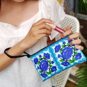 img 2 attached to 👜 Sabai Jai Embroidered Accessory Wristlets for Women: Stylish Handbags & Wallets