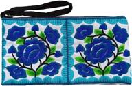 👜 sabai jai embroidered accessory wristlets for women: stylish handbags & wallets logo