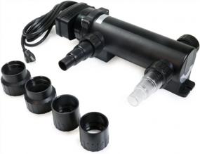 img 4 attached to Clearer Water In Your Aquarium Or Pond With OXYFUL 18W UV Ultraviolet Light Clarifier