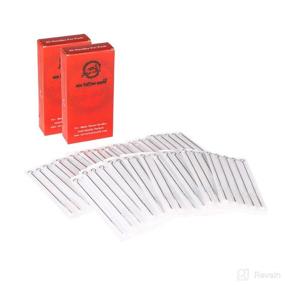 img 4 attached to 100Pcs Disposable Sterile Tattoo Needles Personal Care