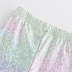 img 1 attached to 🦄 Frogwill Unicorn Birthday Leggings - Sparkly Girls' Clothing