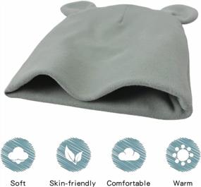 img 1 attached to Keep Your Newborn Warm And Cozy With PESAAT'S Preemie Hospital Hat - Perfect For Boys And Girls!