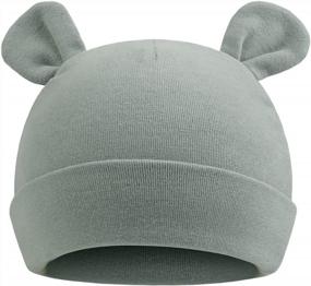 img 3 attached to Keep Your Newborn Warm And Cozy With PESAAT'S Preemie Hospital Hat - Perfect For Boys And Girls!