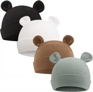 keep your newborn warm and cozy with pesaat's preemie hospital hat - perfect for boys and girls! logo