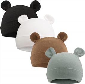 img 4 attached to Keep Your Newborn Warm And Cozy With PESAAT'S Preemie Hospital Hat - Perfect For Boys And Girls!