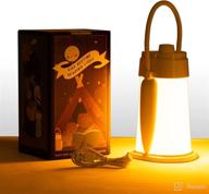 🔦 versatile kids reading night light: bedroom nursery lamp, nightstand bedside lamp, camping lantern, and usb charging led desk lamp логотип