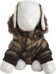 img 1 attached to Pet Life Fashion Parka Removable Dogs