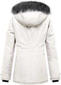 img 3 attached to Wantdo Womens Thickened Removable X Large Women's Clothing : Coats, Jackets & Vests