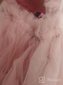 img 7 attached to Adorable Tutu Tulle Dresses With Headband For Baby And Toddler Girls' Celebrations