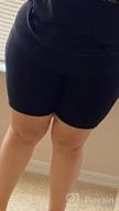 img 1 attached to Women'S UBFEN Spandex Leggings W/ 3 Pockets: High Waisted Compression Yoga Shorts review by Andrea Sciuto