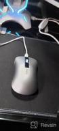 img 1 attached to 🖱️ Uiosmuph G9: Slim Silent 2.4G Wireless Rechargeable Mouse for Laptop, PC & MacBook - Grey review by Eric Dailey