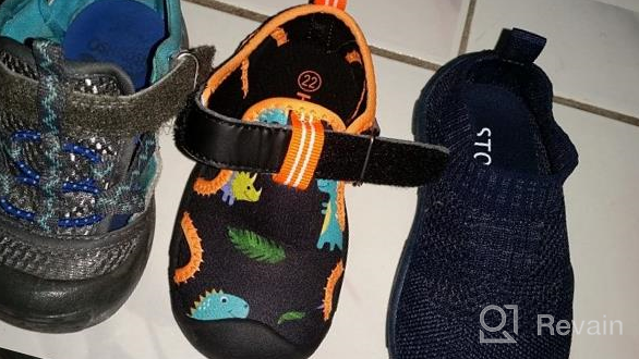 img 1 attached to 👦 WaterLoves Sandals: Outdoor Shoes for Little Boys, Perfect for Outdoor Activities review by Brian Quenzer