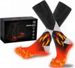 heat up your winter adventures with yoyi yoyi heated socks - 4000mah rechargeable battery, large heating area, perfect for hunting, skiing & outdoor activities! logo