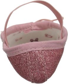 img 2 attached to ✨ Stylish and Sparkly Bloch Kids Glitter Slipper Shoes: Perfect for Toddler Girls at Flats!