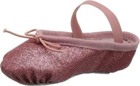 img 4 attached to ✨ Stylish and Sparkly Bloch Kids Glitter Slipper Shoes: Perfect for Toddler Girls at Flats!