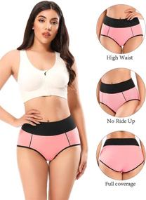 img 2 attached to 🩲 Breathable Hipster Underwear for Women by POKARLA: Ideal Lingerie, Sleepwear & Lounge Attire
