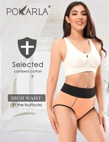 img 3 attached to 🩲 Breathable Hipster Underwear for Women by POKARLA: Ideal Lingerie, Sleepwear & Lounge Attire