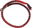 hot leathers mwh1102 black/red 36&#34 logo
