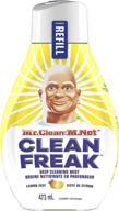 powerful cleaning with mr. clean freak deep cleaning mist multi-surface spray lemon zest bundle - 1 starter + 1 refill! logo