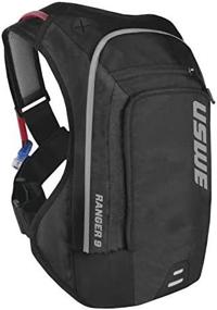 img 1 attached to 🎒 Black USWE Ranger 9 Hydration Pack - Enhanced 9L Capacity for Maximum Convenience