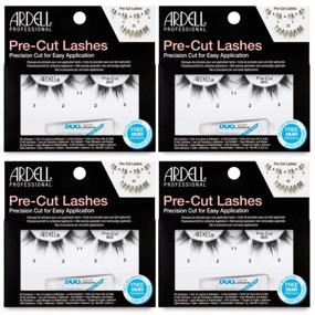 img 4 attached to Get Perfectly Pre-Cut Lashes With Ardell 900 And Free DUO Adhesive - 4 Packs