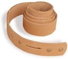 img 1 attached to 🆕 Premium Tandy Leathercraft Natural Cowhide Belt Blank - 2" Width - Brand New!