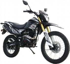 img 3 attached to Black X-PRO Hawk DLX 250 EFI Fuel Injected Enduro Dirt Bike Motorcycle With Deluxe Features For On-Road And Off-Road Adventure