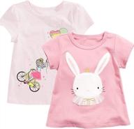 sampheya toddler t shirts sleeve balloon girls' clothing : tops, tees & blouses logo