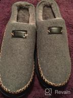 img 1 attached to MIXIN Men'S Memory Foam Slippers - Warm, Comfort Fleece Clog House Shoes review by Justin Ellingson