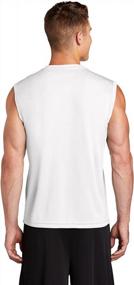img 1 attached to DRIEQUIP Men'S Moisture-Wicking Sleeveless Muscle T-Shirts In Sizes XS To 4XL