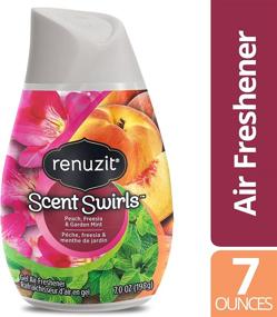 img 2 attached to 🍑 Renuzit Gel Air Freshener - Peach, Freesia, and Garden Mint Scent - Long Lasting Freshness - 1 Count