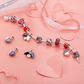 img 1 attached to Express Your Love With NINGAN Heart Pendant Bead For Women In 925 Sterling Silver