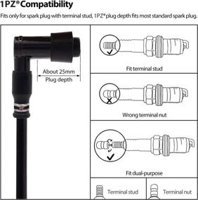 img 1 attached to 🔌 Efficient Replacement Ignition Coil Wire Cable for Honda ATC 110 A 1981-1984 Trike ATV