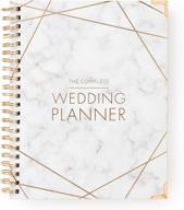 the ultimate wedding planner: undated diary & organizer with hard cover, online support, and handy pockets! logo