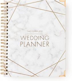 img 4 attached to The Ultimate Wedding Planner: Undated Diary & Organizer With Hard Cover, Online Support, And Handy Pockets!