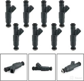 img 2 attached to 🚗 Frezon 8Pcs Fuel Injectors Set Compatible with Chevrolet Corvette 1992-2004 5.7L 0280155931