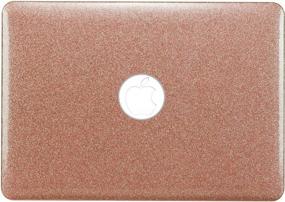 img 2 attached to Se7Enline Compatible With MacBook Pro 13 Inch Case A1706/A1989/A2159 Glitter Bling Cover For Mac Pro 13 Touch Bar 2016-2019&Sleeve&Keyboard Cover&Screen Protector&Dust Plug, Shining Rose Gold