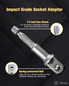 img 3 attached to Impact Socket Adapter Cordless Screwdriver
