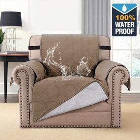 img 3 attached to Protect Your Armchair In Style With H.VERSAILTEX Waterproof Sofa Slipcover - Non-Slip, Washable, And Perfect For Pet Owners!