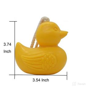 img 2 attached to 🛁 11.8 Ounce Rubber Ducky Baby Soap Bar - Glycerin and Olive Oil Infused Baby Bath Soap for Baby Shower Favors, Birthday and Wedding Party Gifts