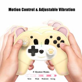 img 1 attached to Mytrix Wireless Pro Controller For Switch/Switch Lite - Macro, Wake-Up, Headphone Jack, Turbo, Motion & Vibration - Perfect Gift For Gamer Girls & Boys