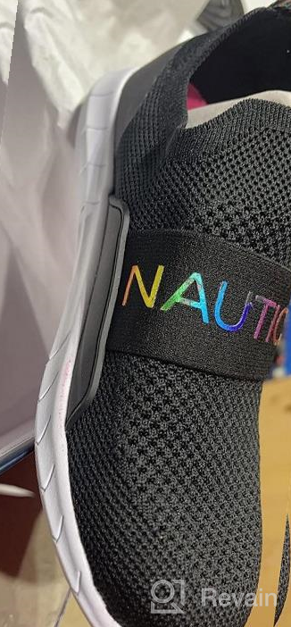 img 1 attached to 👟 Nautica Athletic Fashion Sneaker Running Girls' Shoes: The Perfect Blend of Style and Sport review by Joe Olson