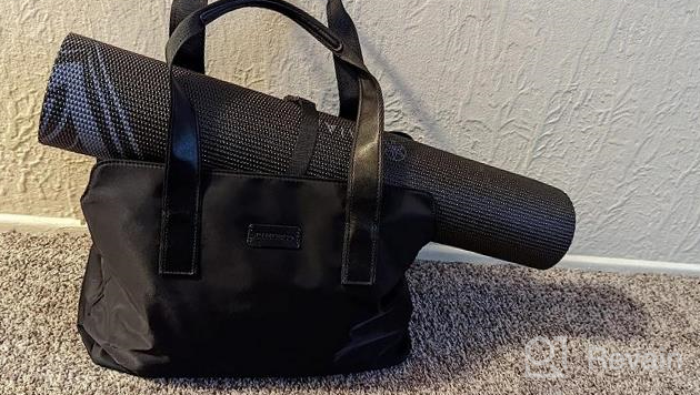 img 1 attached to Versatile And Spacious CHICECO Gym Bag For Women - Perfect For Travel, Yoga, And Workouts review by Jon Higdem